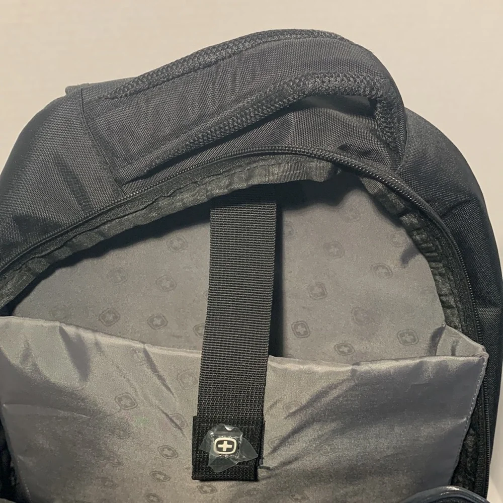 Wenger Swiss Army Backpack Laptop/Tablet Black Nutanix Logo Travel School Hiking